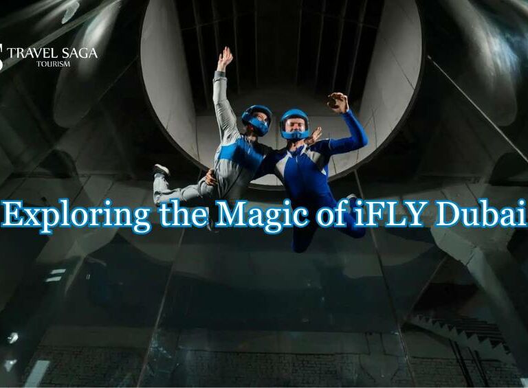 iFLY DUBAI Blog Banner Travel Saga Tourism