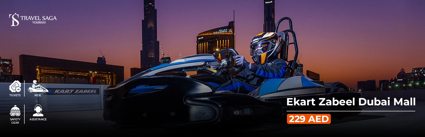 Ekart Zabeel Dubai Mall BT Banner by Travel Saga Tourism