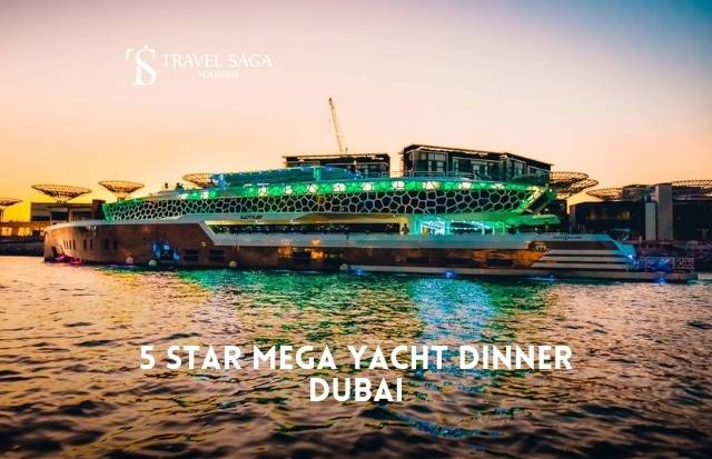 5 Star Mega Yacht Cruise With Dinner