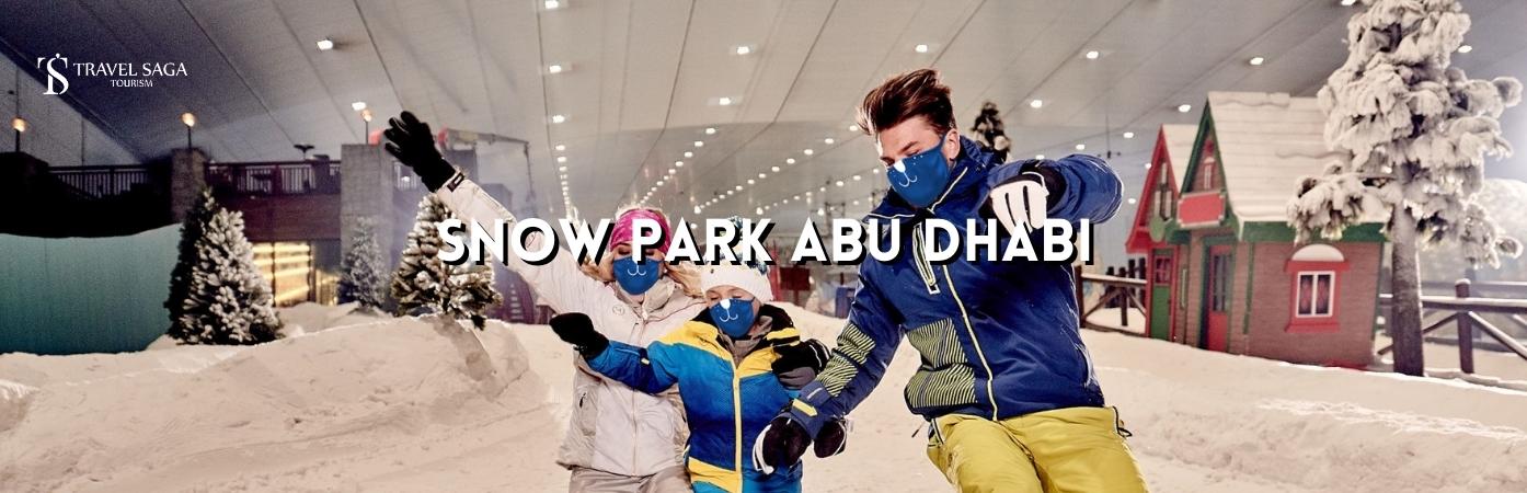 snow Abu Dhabi tickets | snow park Abu Dhabi ticket price BT banner Travel Saga Tourism