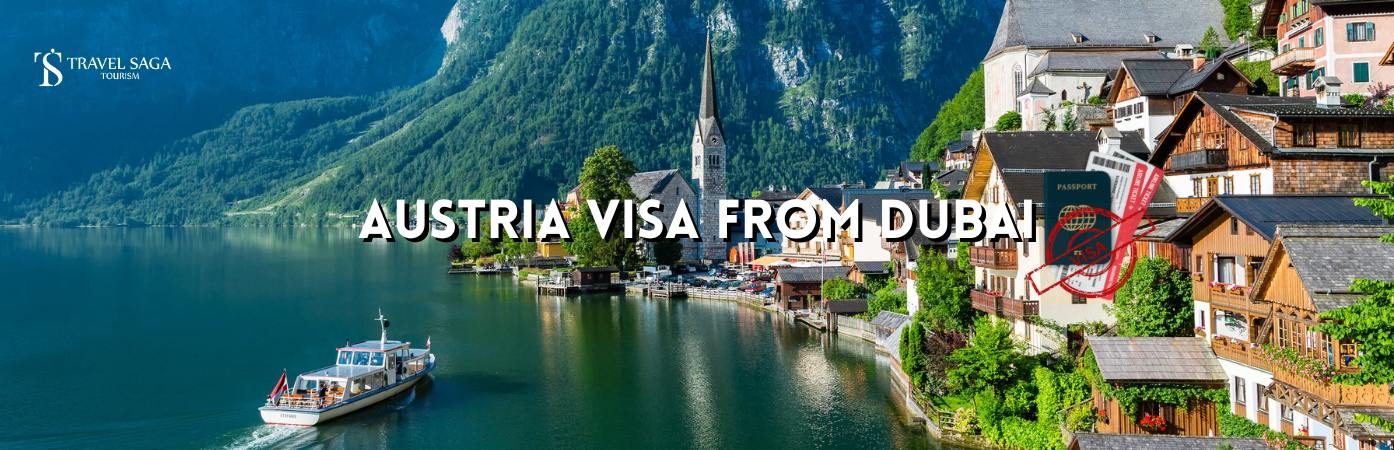 Austria Visa From Dubai | austria visit visa BT banner by Travel Saga Tourism