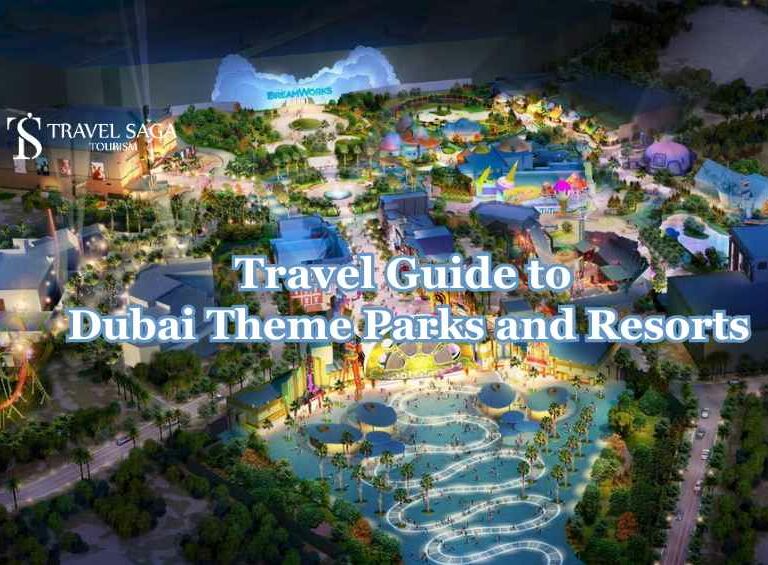 Dubai Theme Park and Resort blog banner by Travel Saga Tourism