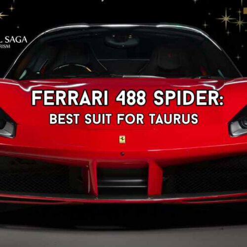 Ferrrari 488 spider blog banner by Travel Saga Tourism