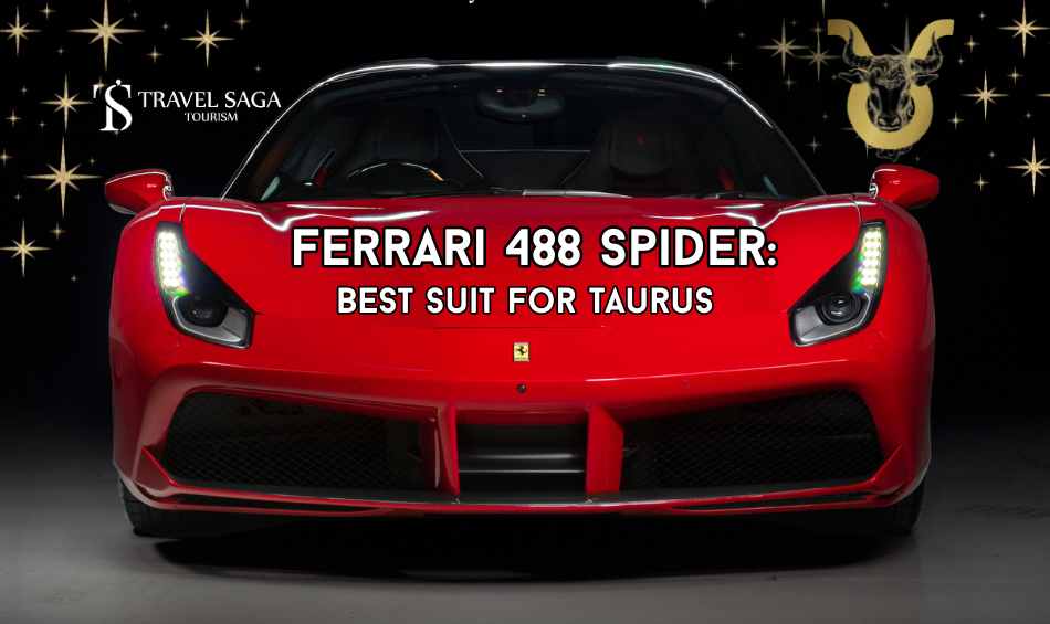 Ferrrari 488 spider blog banner by Travel Saga Tourism