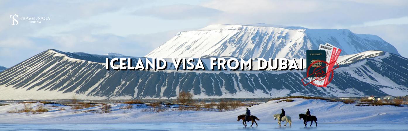 Iceland Visa From Dubai BT banner by Travel Saga Tourism