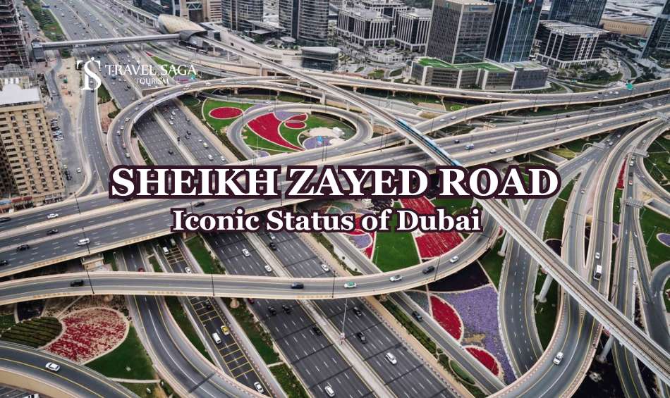 Sheikh Zayed Road Blog banner by Travel Saga Tourism