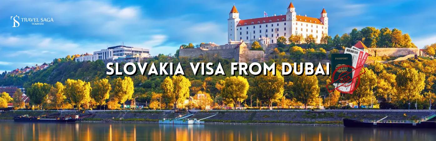 Slovakia Visa From Dubai BT banner by Travel Saga Tourism