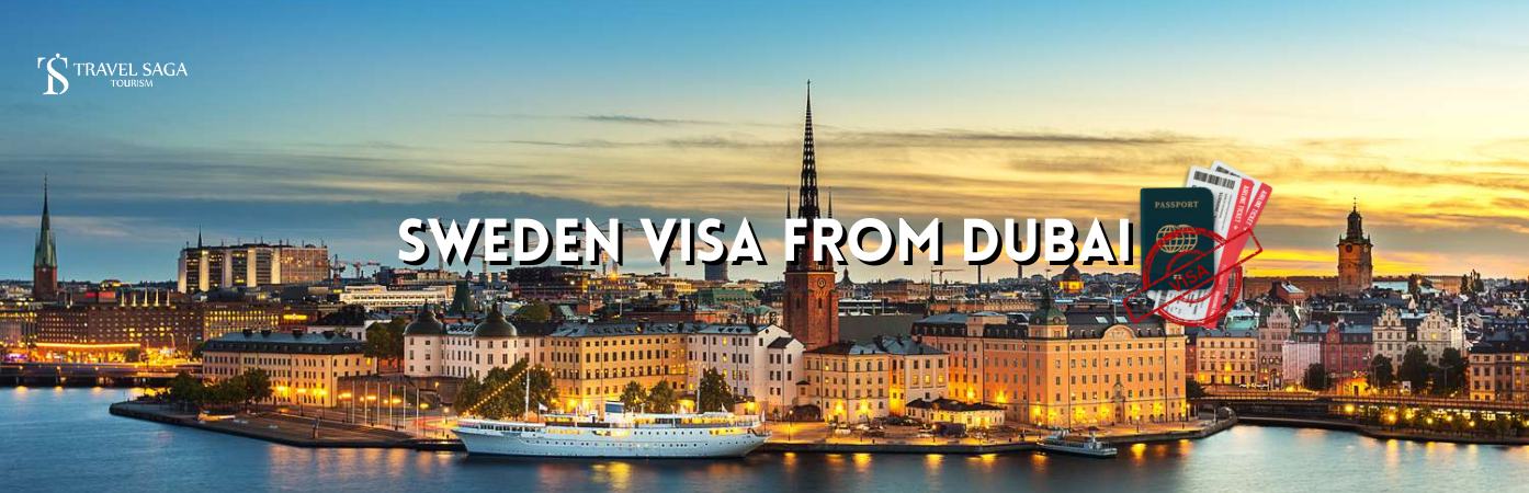 Sweden Visa From Dubai BT banner by Travel Saga Tourism