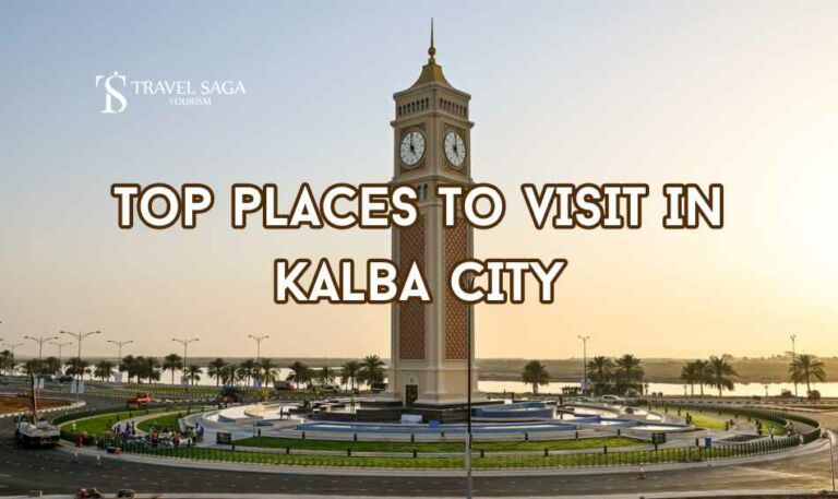 Clock tower, Kalba Tourist Places blog banner by Travel Saga Tourism