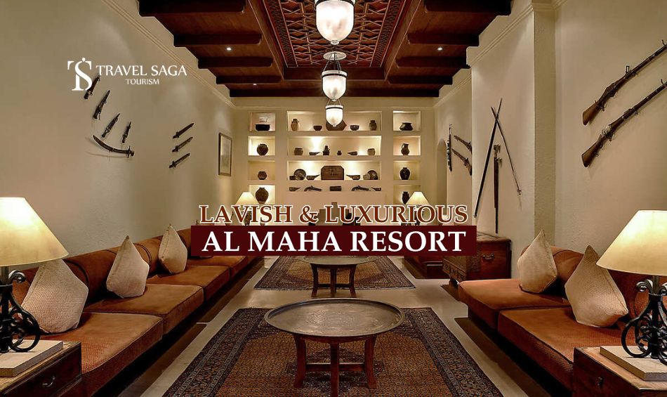 Al Maha Resort Dubai blog banner by Travel Saga Tourism