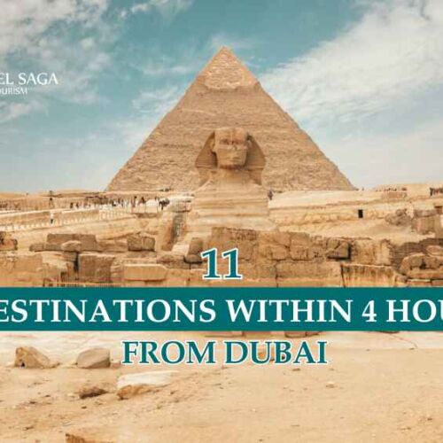 Egypt from within 4 hours Dubai blog banner by Travel Saga Tourism