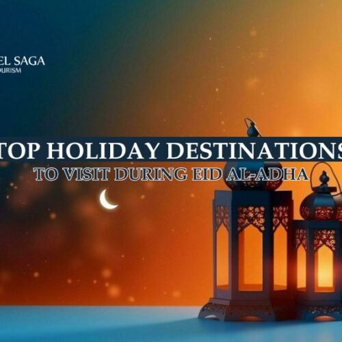 Eid Al Adha UAE and Eid Al Adha mubarak blog banner by Travel Saga Tourism