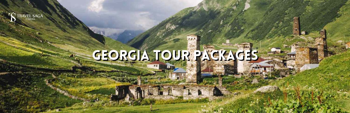 Georgia Tour from Dubai | Georgia holidays BT banner by Travel Saga Tourism