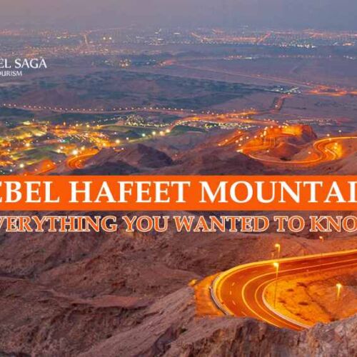 Jebel Hafeet Mountain Abu Dhabi blog banner by Travel Saga Tourism