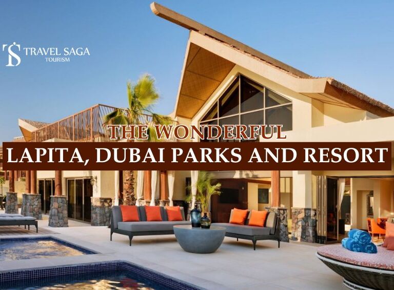Lapita Dubai park and resort | Dubai Parks blog banner by Travel Saga Tourism