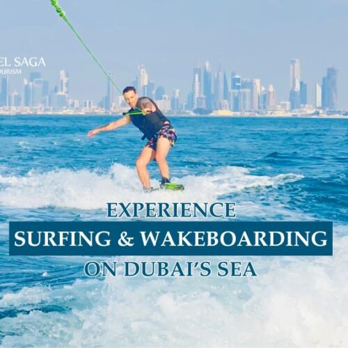 Ocean wakeboarding Dubai blog banner by Travel Saga Tourism