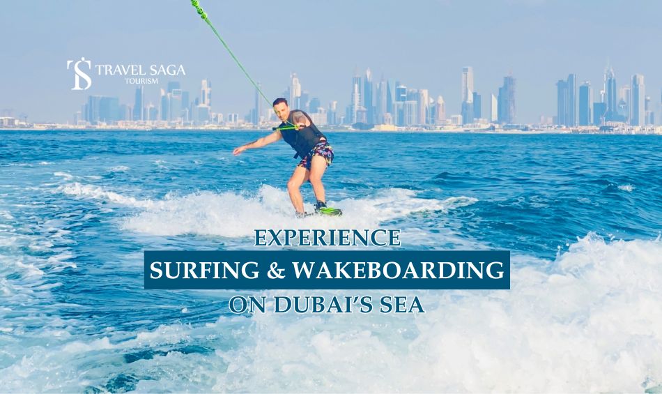 Ocean wakeboarding Dubai blog banner by Travel Saga Tourism