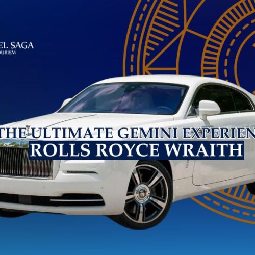 Rolls Royce Wraith and Rent a car in Dubai blog banner by Travel Saga Tourism