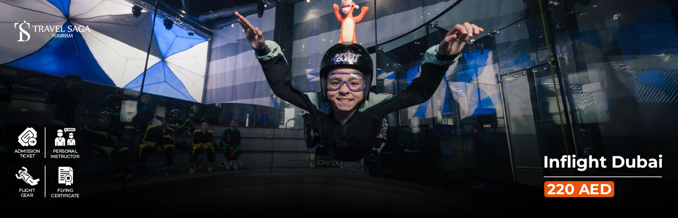 Book Inflight Dubai Tickets indoor skydiving offer Dubai