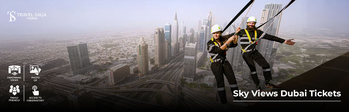 Book Sky Views Dubai Tickets thrilling sky walk attraction