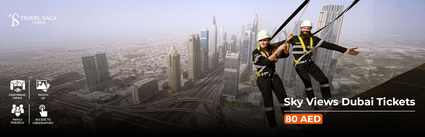 Book Sky Views Dubai Tickets thrilling sky walk attraction