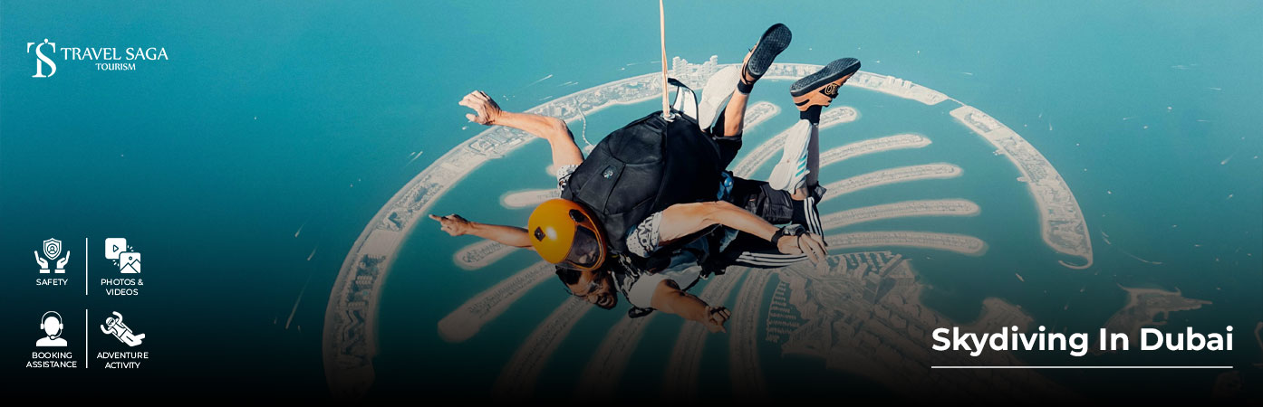Book Skydiving In Dubai Tickets instant confirmation booking