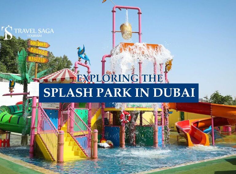 Splash Park in Dubai blog banner by Travel Saga Tourism
