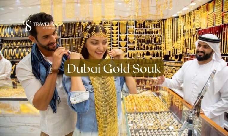 Dubai Gold Souk Blog Banner By Travel Saga Tourism