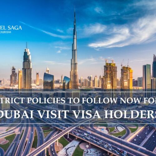 UAE Visit Visa Holders, UAE Visa Rules blog banner by Travel Saga Tourism