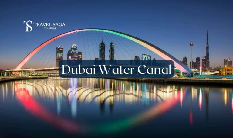 Dubai Water Canal Blog Banner By Travel Saga Tourism