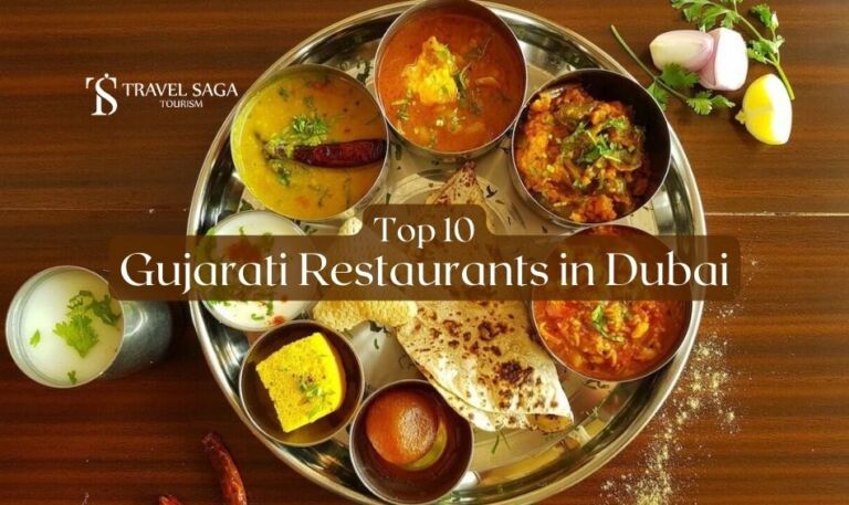 Gujarati Restaurants in Dubai | Dubai Gujarati Restaurants Blog Banner by Travel Saga Tourism