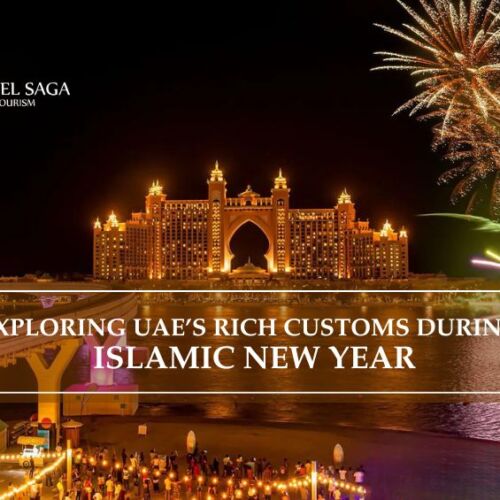 Hijri New Year's Day and Islamic New Year holiday blog banner by Travel Saga Tourism