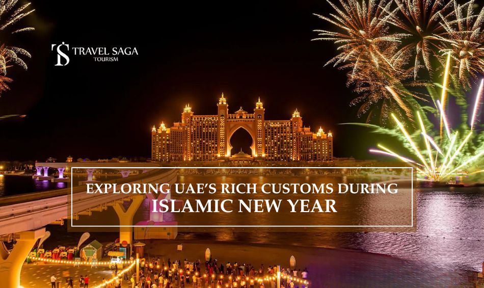 Hijri New Year's Day and Islamic New Year holiday blog banner by Travel Saga Tourism