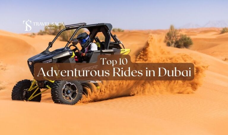 Dubai Adventurous Rides Blog Banner by Travel Saga Tourism