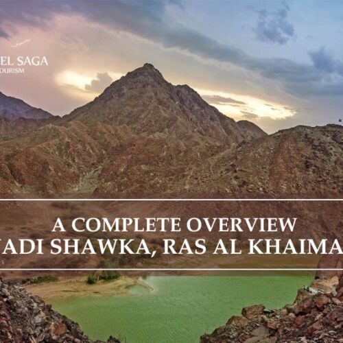 Wadi Shawka Ras al Khaimah | Things to do in Wadi Shawka blog banner Travel Saga Tourism