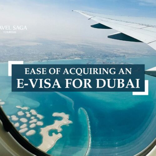 Apply E-Visa For UAE and E Tourist visa for UAE blog banner by Travel Saga Tourism