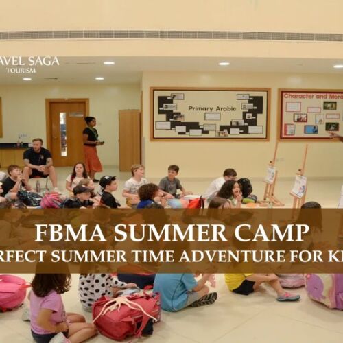 FBMA Summer Camp Abu Dhabi and Summer Camp for girls blog banner by Travel Saga Tourism