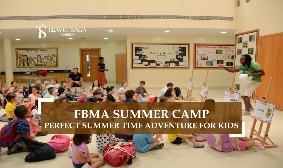 FBMA Summer Camp Abu Dhabi and Summer Camp for girls blog banner by Travel Saga Tourism