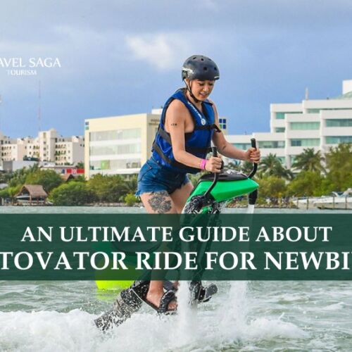 Jetovator ride in Dubai and Jetovator In Dubai blog banner by Travel Saga Tourism