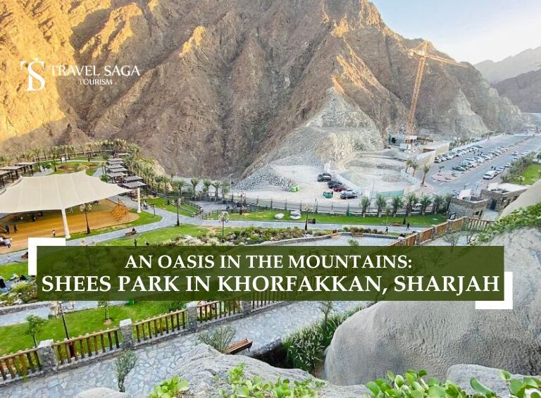 Visit Sharjah and tourist attractions in Sharjah Blog Banner By Travel Saga Tourism