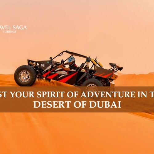 Dubai Spirit Of Adventure and Desert Adventures in Dubai Blog Banner Travel Saga Tourism