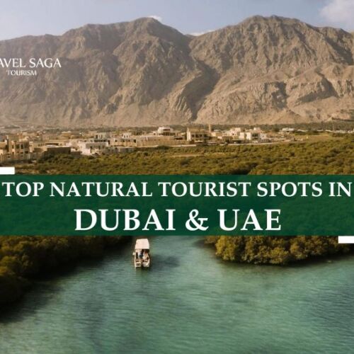 Tourist places in Dubai and tourist attractions in Dubai Blog Banner By Travel Saga Tourism