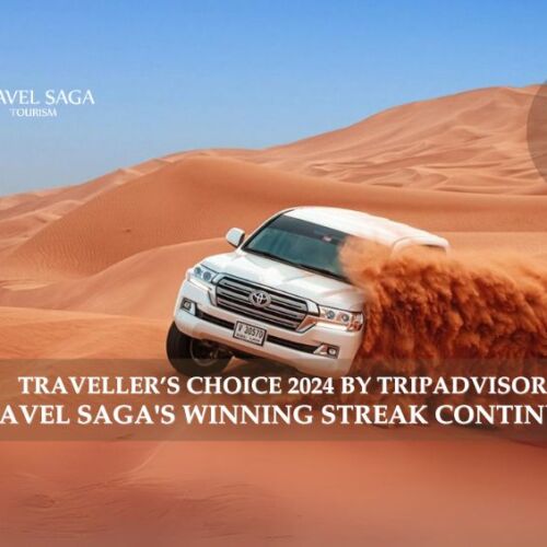 Traveller's choice Award 2024 blog banner by Travel Saga Tourism