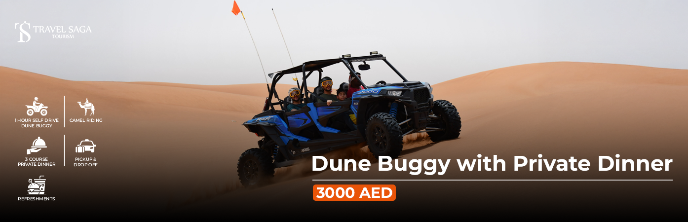 Dune Buggy with Private Dinner BT Banner by Travel Saga Tourism