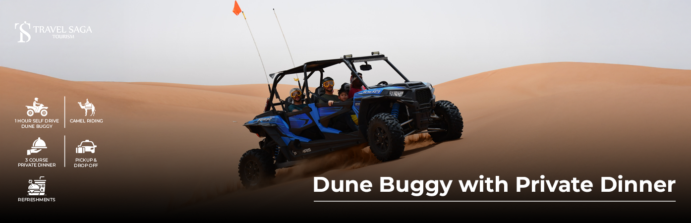 Dune Buggy with Private Dinner BT Banner by Travel Saga Tourism