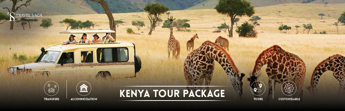 Kenya Tour Package | Kenya Tour Packages from Dubai BT Banner by Travel Saga Tourism