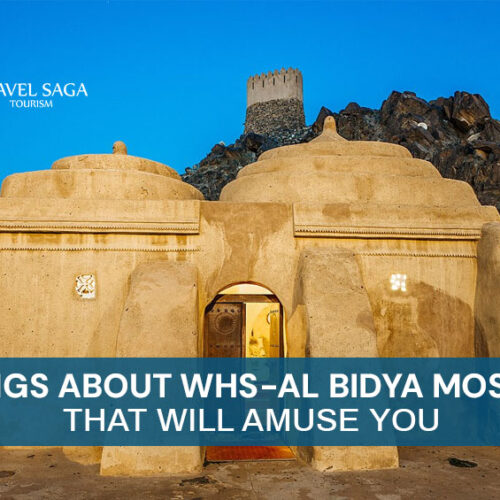 Al Badiyah Mosque UAE and Al Bidya Mosque Fujairah Blog Banner By Travel Saga Tourism