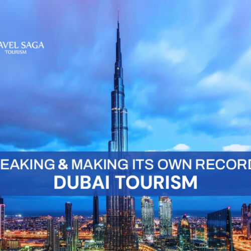 Dubai Tourism Growth and Dubai Tourism Record Blog Banner Travel Saga Tourism