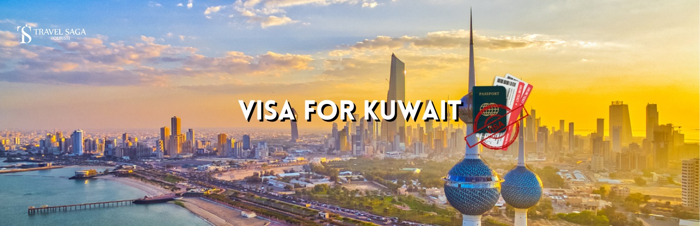 Kuwait Online E-Visa | Kuwait e Visa for Indian BT banner By Travel Saga Tourism