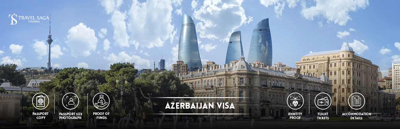 Azerbaijan Visa | Azerbaijan E-Visa BT Banner by Travel Saga Tourism